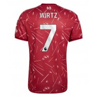 Stroje piłkarskie Liverpool Florian Wirtz #7 Koszulka Podstawowej 2026-27 Krótki Rękaw